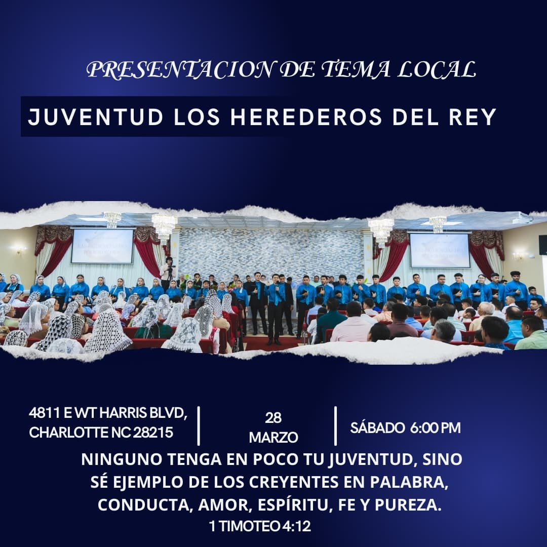 Presentación de tema local 🙏🏻✨🤍